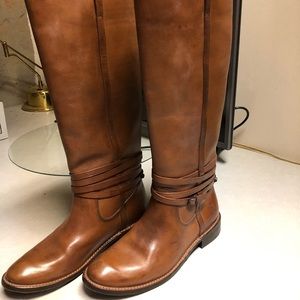 FRYE Shirley Riding Plate Tall Boot Size 8